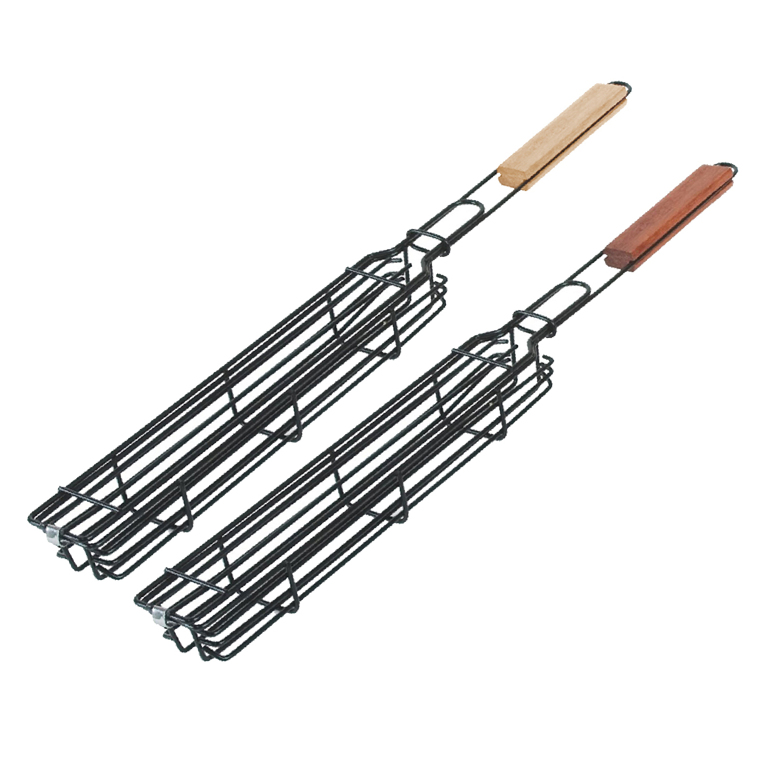 Barbecue Grilling Basket Grill BBQ Net Steak Meat Fish Vegetable Brush Tools 